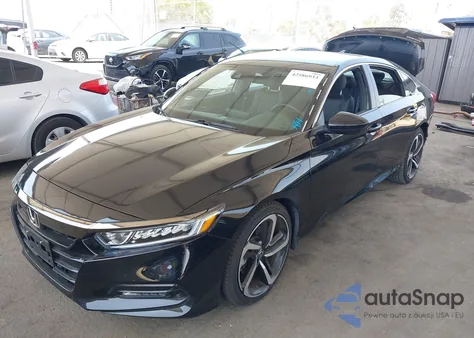 2019 Honda Accord Sport z USA, uszkodzony, nr VIN 1HGCV1F34KA027559